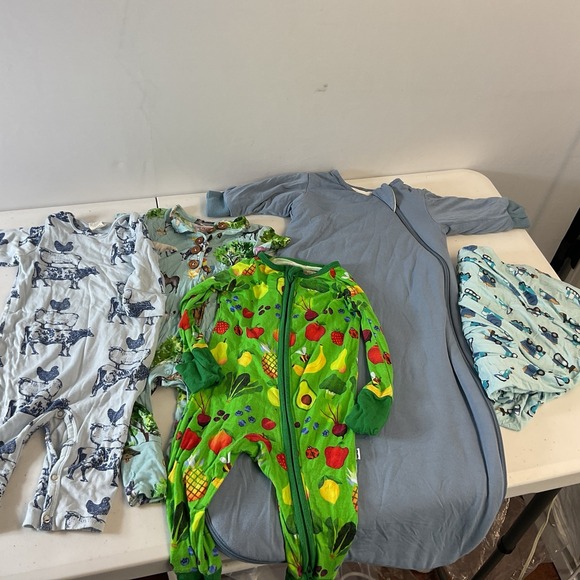 Kyte BABY Other - Kyte Baby boy 5 piece Bamboo LOT Size SM Sleep Sack little sleepies zippy 3-6mos
